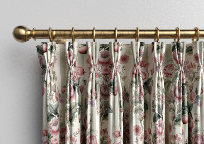 Adelaide, Winnies Bloom Buttermilk - Made to Measure Curtains - Image 11